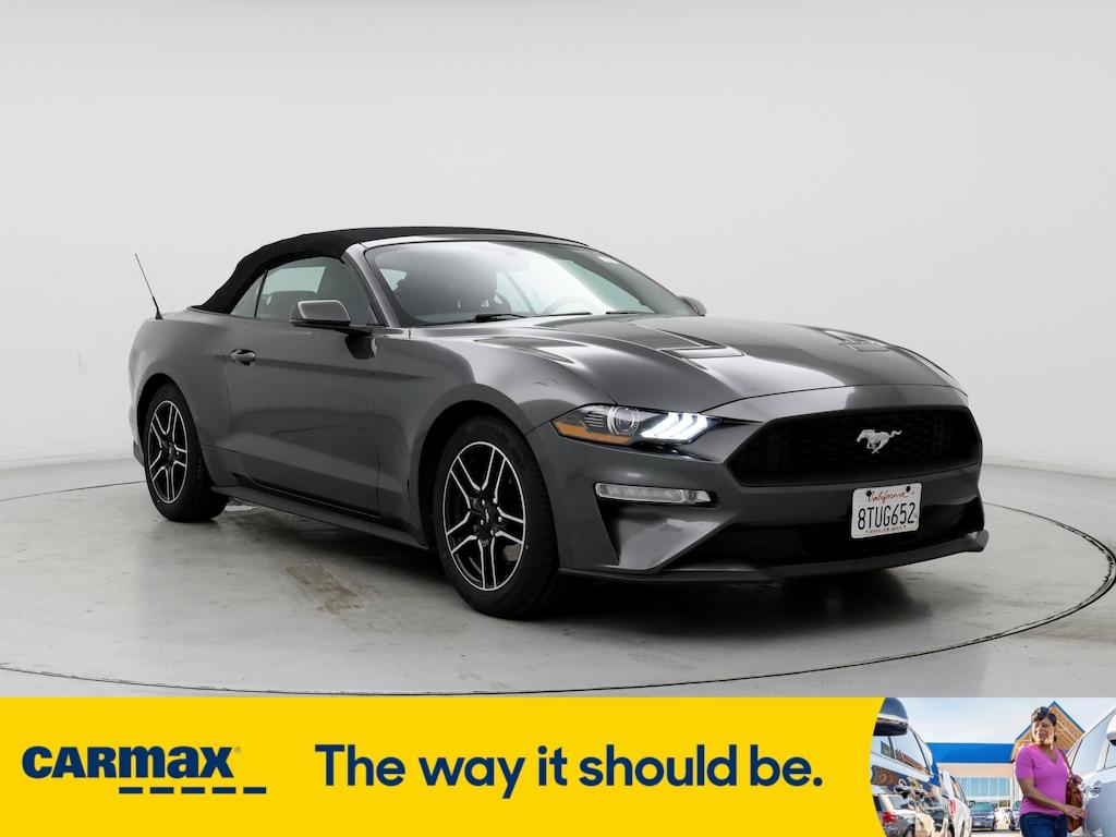 used 2020 Ford Mustang car, priced at $17,998