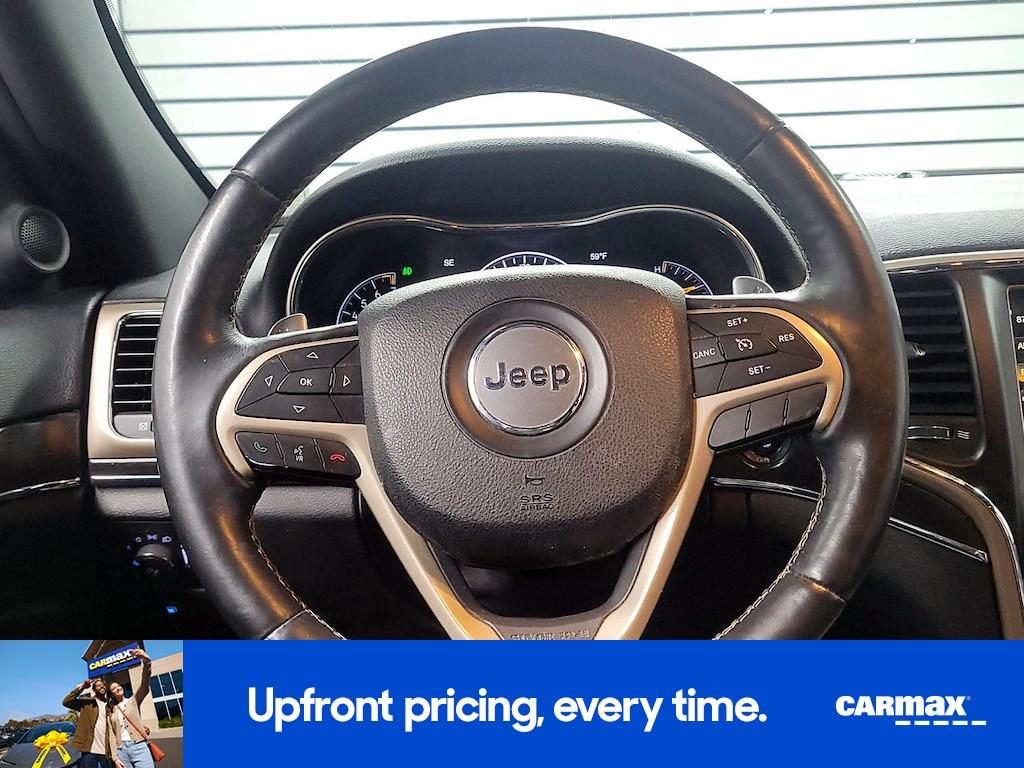 used 2017 Jeep Grand Cherokee car, priced at $16,998