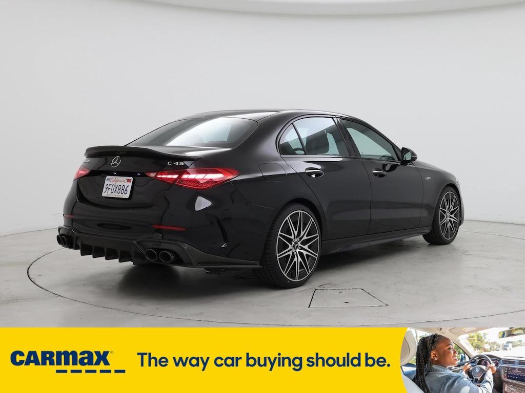 used 2023 Mercedes-Benz AMG C 43 car, priced at $55,998