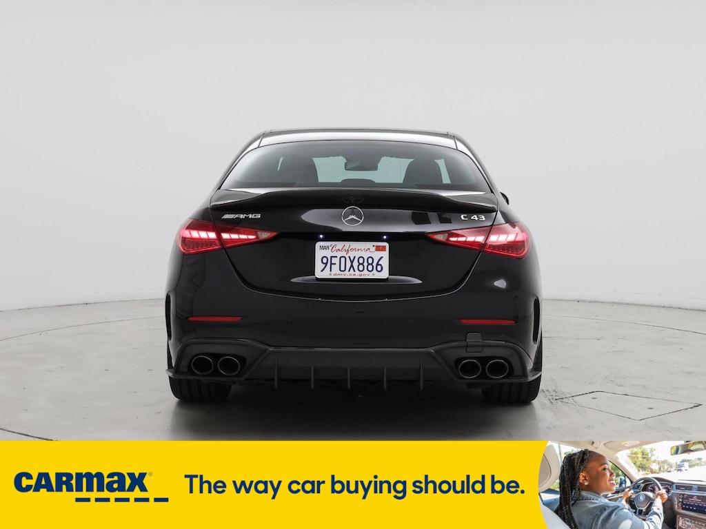 used 2023 Mercedes-Benz AMG C 43 car, priced at $55,998