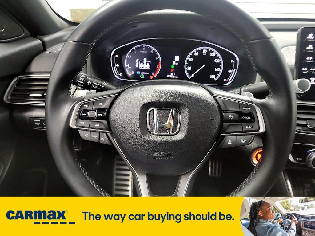 used 2022 Honda Accord car, priced at $26,998