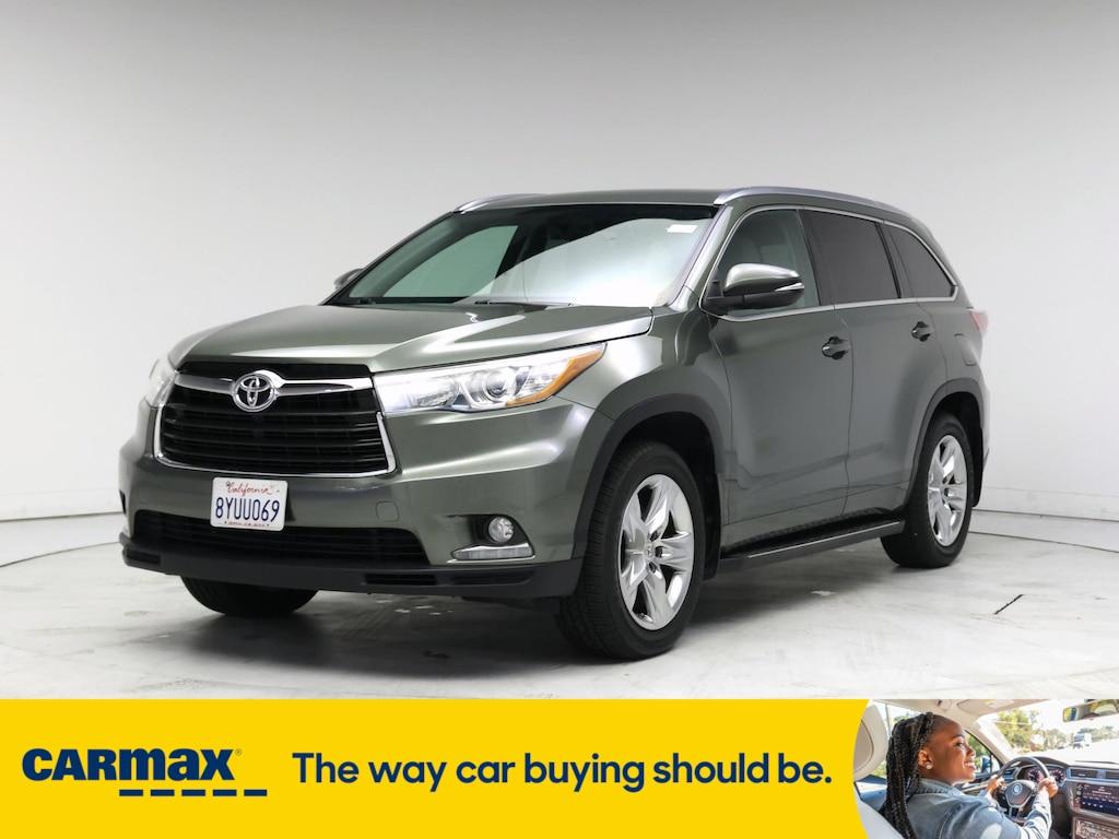 used 2014 Toyota Highlander car, priced at $20,998
