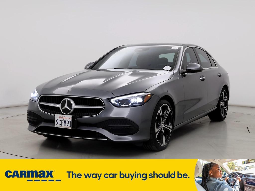 used 2022 Mercedes-Benz C-Class car, priced at $35,998