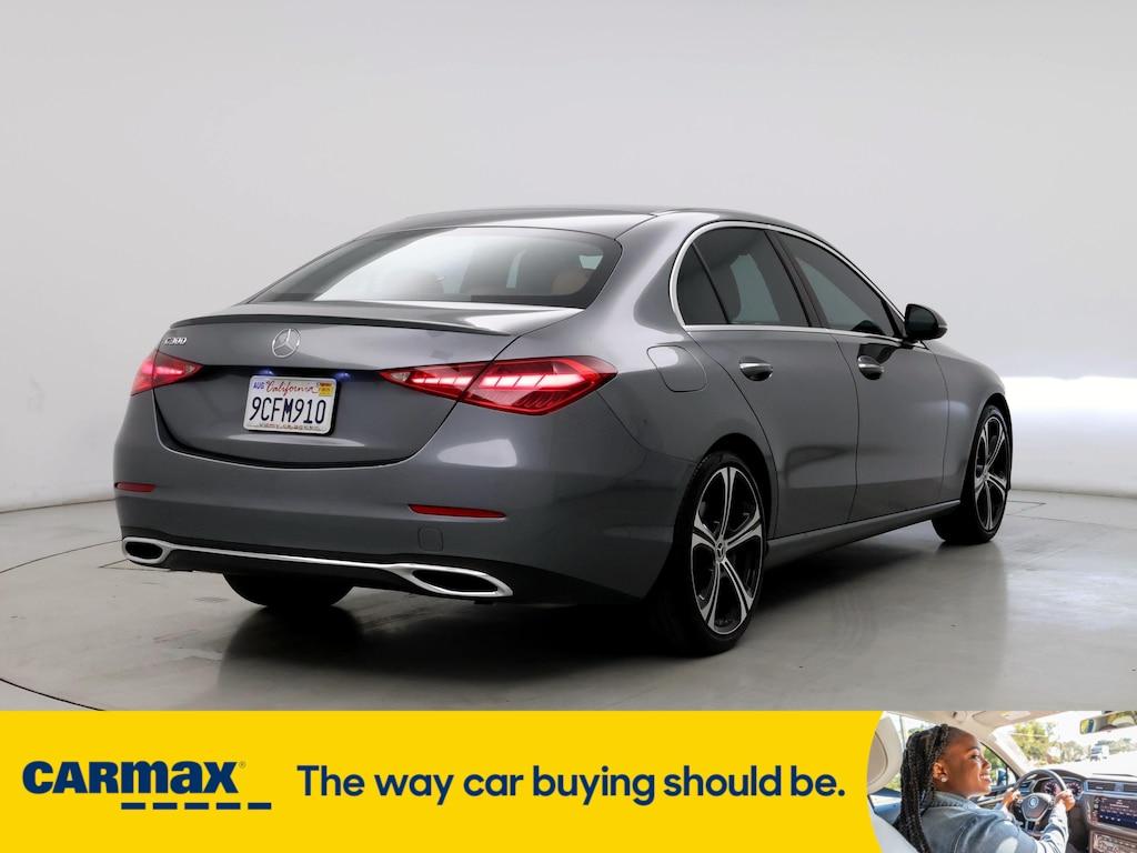 used 2022 Mercedes-Benz C-Class car, priced at $35,998