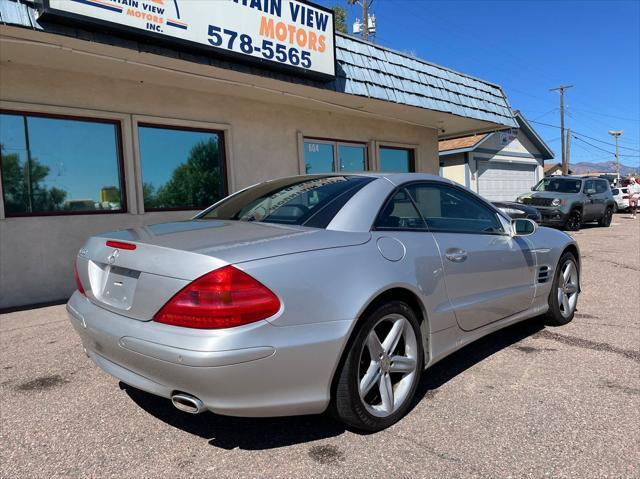 used 2004 Mercedes-Benz SL-Class car, priced at $10,995