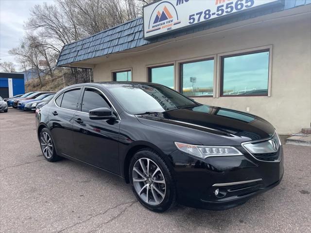 used 2015 Acura TLX car, priced at $16,995