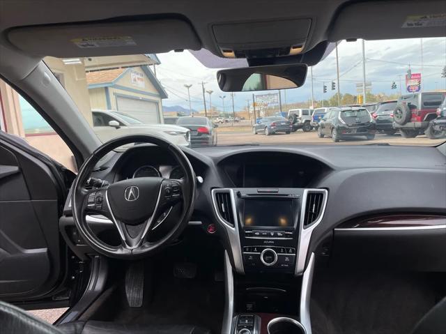 used 2015 Acura TLX car, priced at $16,995
