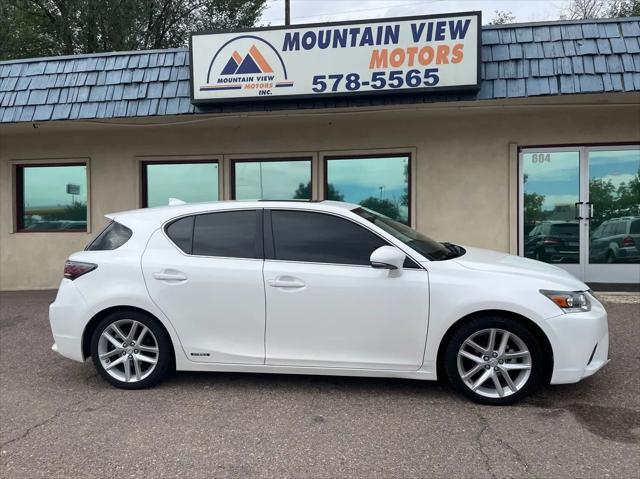 used 2014 Lexus CT 200h car, priced at $13,995