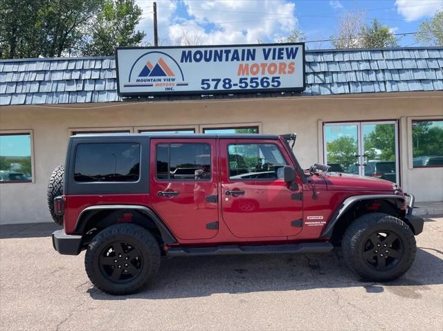 used 2013 Jeep Wrangler Unlimited car, priced at $19,995