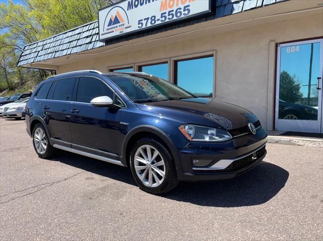 used 2017 Volkswagen Golf Alltrack car, priced at $12,995