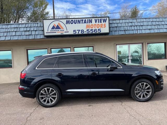 used 2018 Audi Q7 car, priced at $19,995