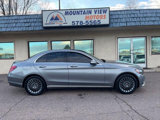 used 2015 Mercedes-Benz C-Class car, priced at $16,995
