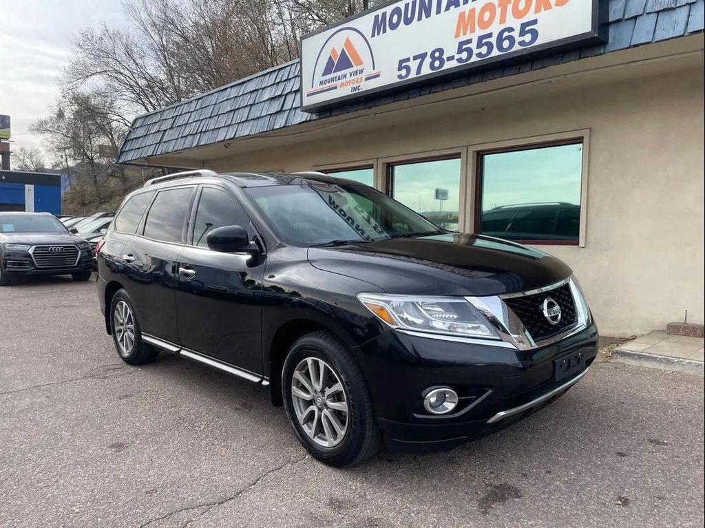 used 2015 Nissan Pathfinder car, priced at $10,995