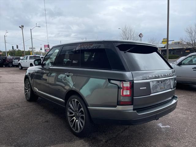 used 2015 Land Rover Range Rover car, priced at $24,995