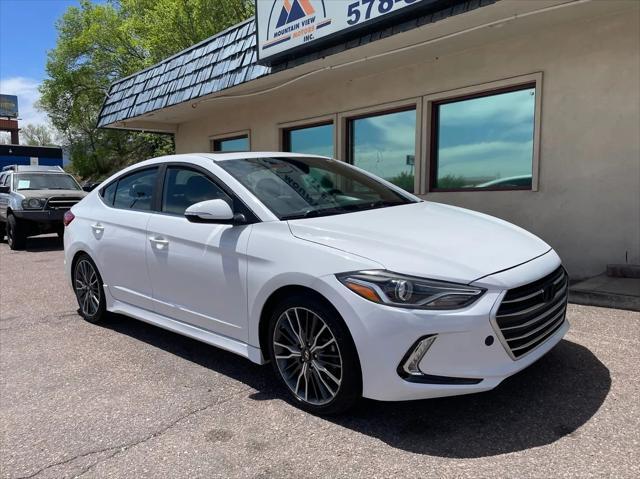 used 2018 Hyundai Elantra car, priced at $11,995