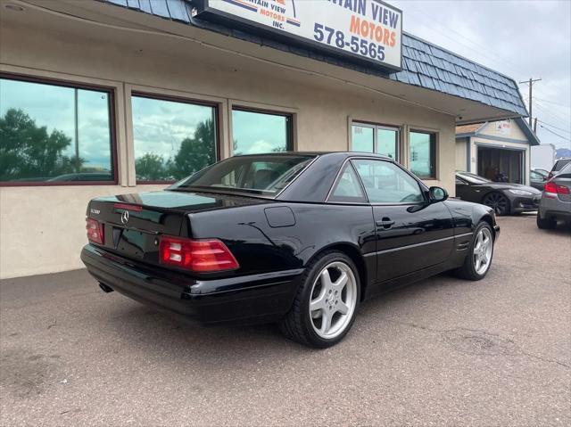 used 2000 Mercedes-Benz SL-Class car, priced at $11,995