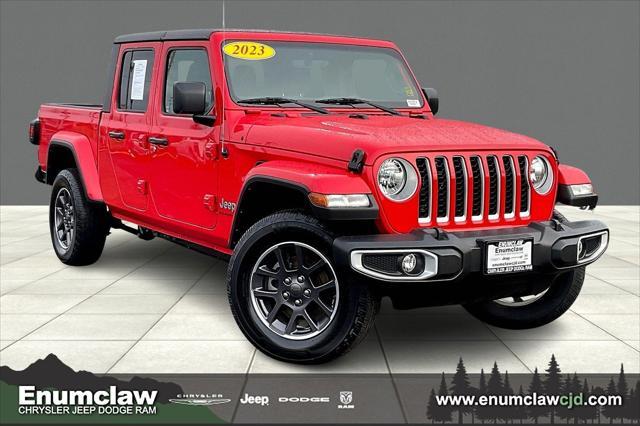 used 2023 Jeep Gladiator car, priced at $31,654