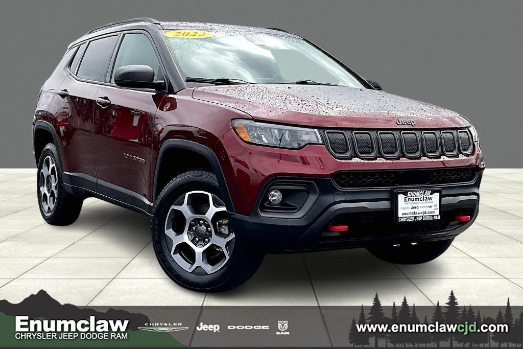 used 2022 Jeep Compass car, priced at $25,594