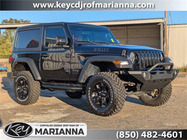 used 2022 Jeep Wrangler car, priced at $24,411