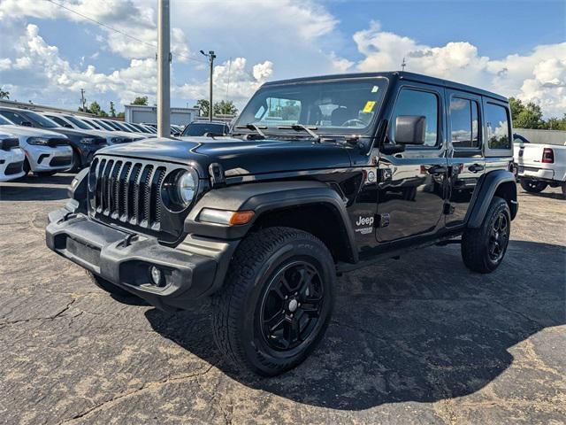 used 2020 Jeep Wrangler Unlimited car, priced at $26,995
