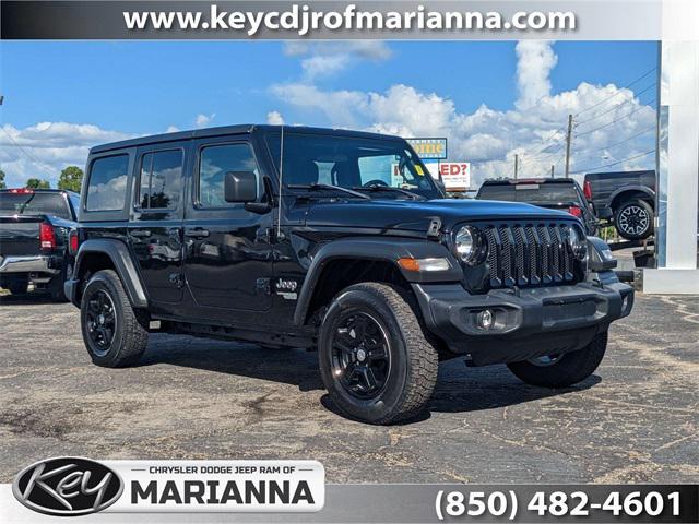 used 2020 Jeep Wrangler Unlimited car, priced at $26,995