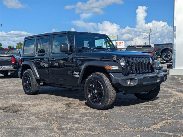 used 2020 Jeep Wrangler Unlimited car, priced at $26,995