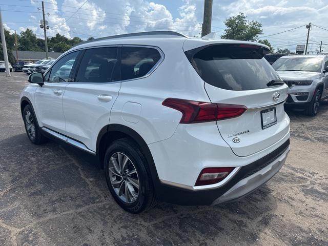 used 2019 Hyundai Santa Fe car, priced at $17,811