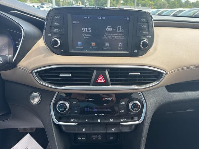 used 2019 Hyundai Santa Fe car, priced at $17,811