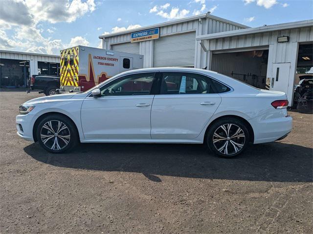 used 2022 Volkswagen Passat car, priced at $18,500