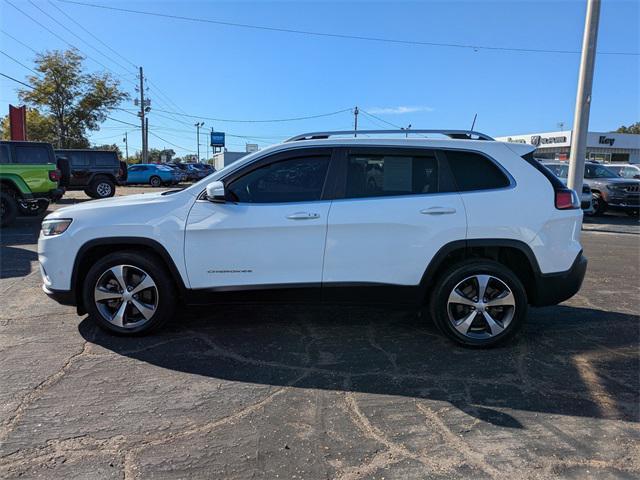 used 2021 Jeep Cherokee car, priced at $17,700