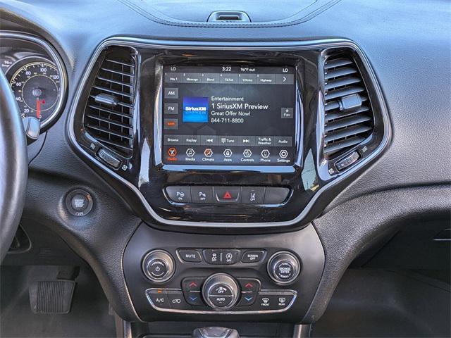 used 2021 Jeep Cherokee car, priced at $17,700