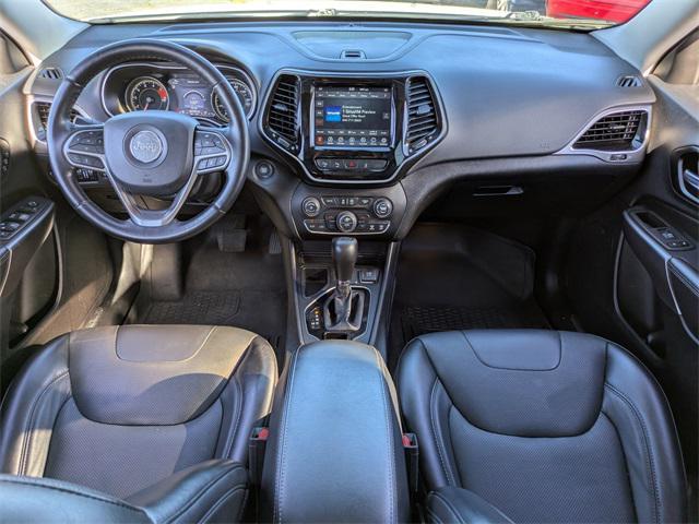 used 2021 Jeep Cherokee car, priced at $17,700