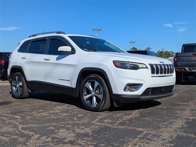 used 2021 Jeep Cherokee car, priced at $17,700