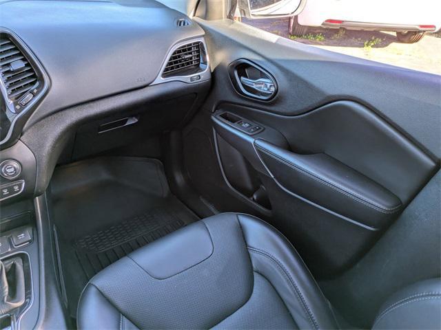 used 2021 Jeep Cherokee car, priced at $17,700