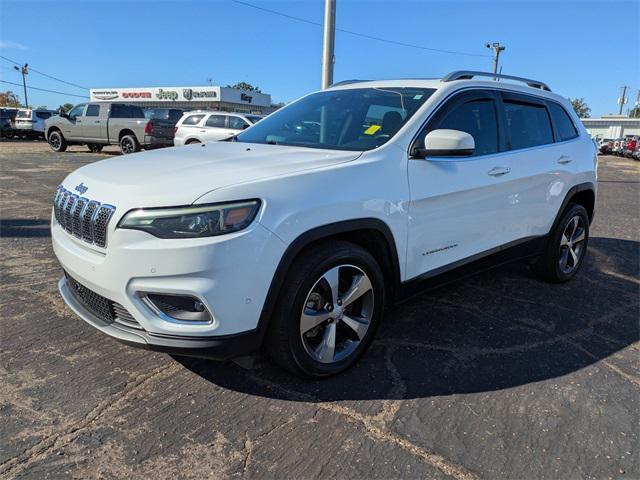 used 2021 Jeep Cherokee car, priced at $17,700
