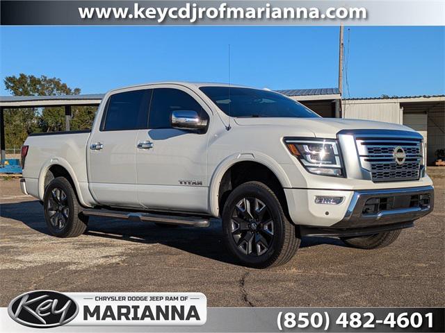 used 2021 Nissan Titan car, priced at $36,811