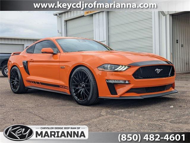 used 2021 Ford Mustang car, priced at $39,600