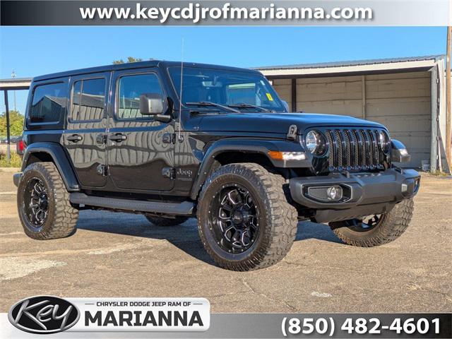used 2022 Jeep Wrangler Unlimited car, priced at $35,500