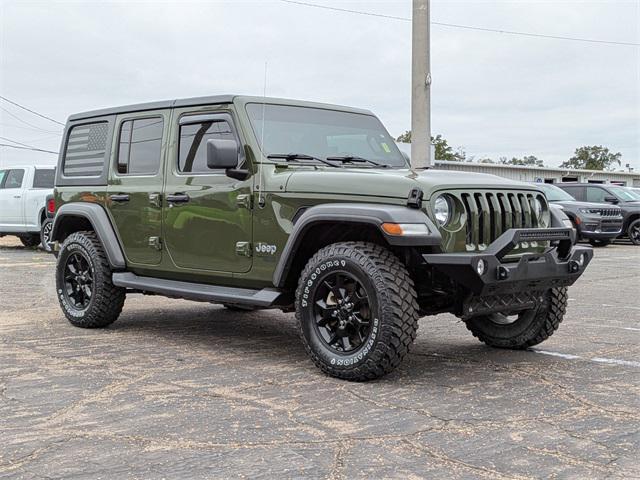 used 2021 Jeep Wrangler Unlimited car, priced at $30,711