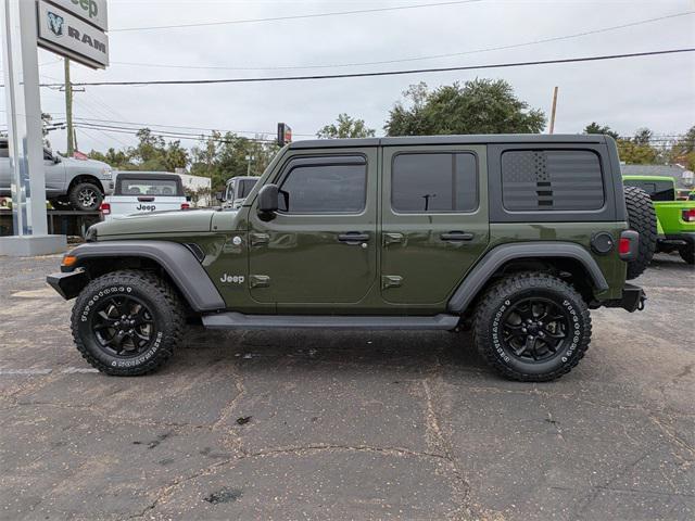 used 2021 Jeep Wrangler Unlimited car, priced at $30,711