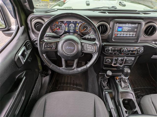 used 2021 Jeep Wrangler Unlimited car, priced at $30,711