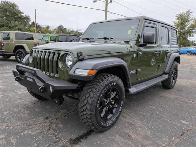 used 2021 Jeep Wrangler Unlimited car, priced at $30,711