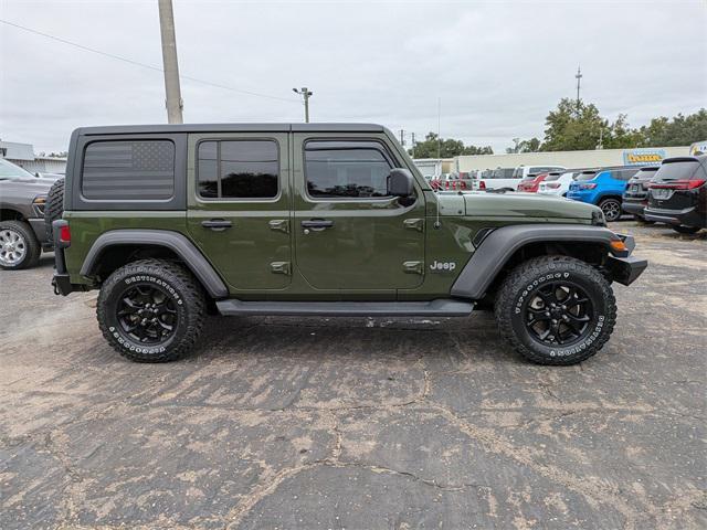 used 2021 Jeep Wrangler Unlimited car, priced at $30,711