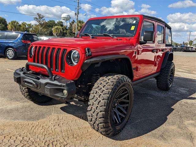 used 2021 Jeep Wrangler Unlimited car, priced at $36,511