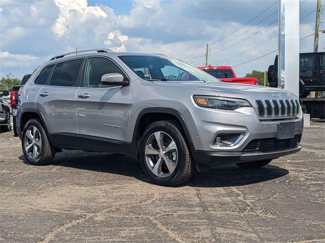 used 2021 Jeep Cherokee car, priced at $17,900