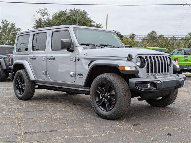 used 2021 Jeep Wrangler Unlimited car, priced at $29,811