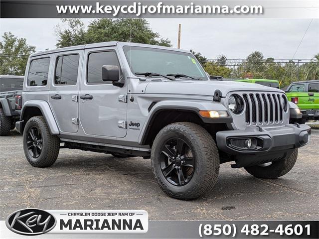 used 2021 Jeep Wrangler Unlimited car, priced at $29,811