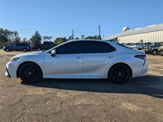 used 2021 Toyota Camry car, priced at $25,400