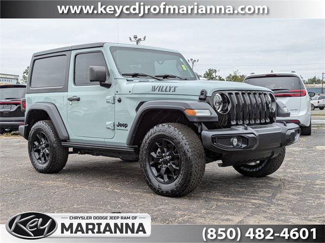 used 2023 Jeep Wrangler car, priced at $29,981