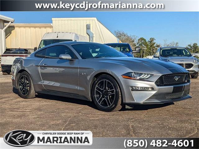 used 2022 Ford Mustang car, priced at $34,500